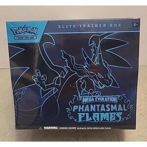 Pokemon: Mega Evolution Phantasmal Flames Elite Trainer Box